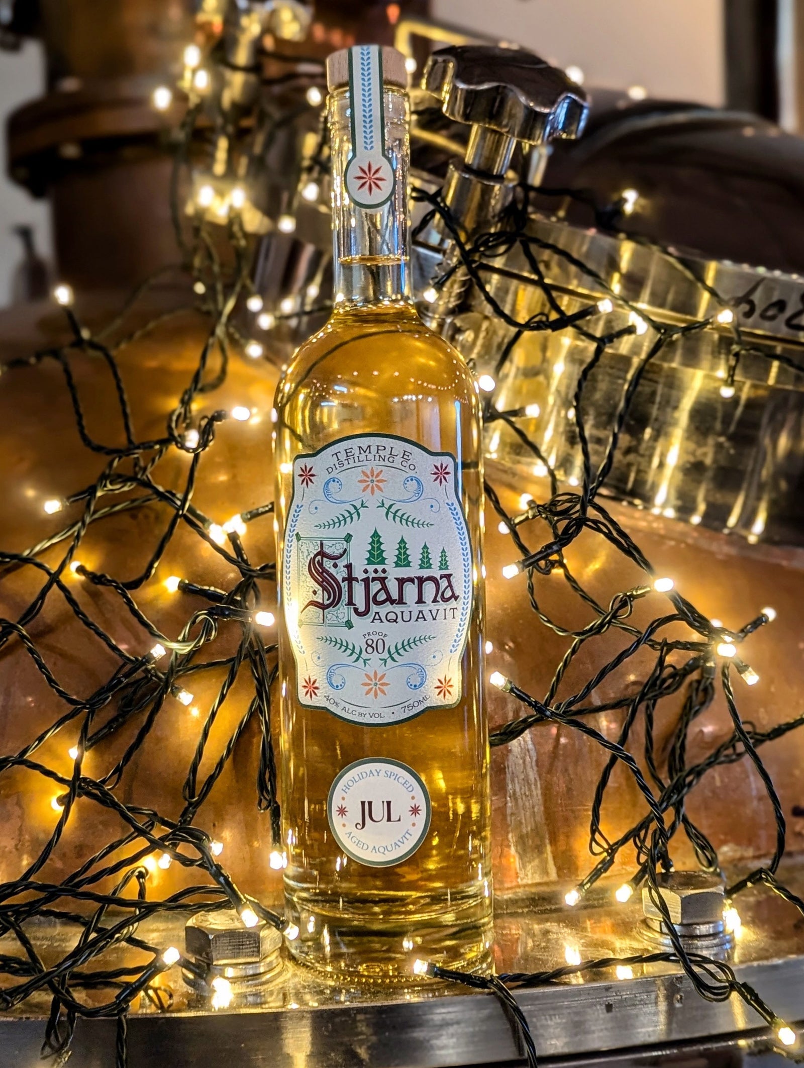 Limited Edition Stjärna "Jul" Aged Aquavit