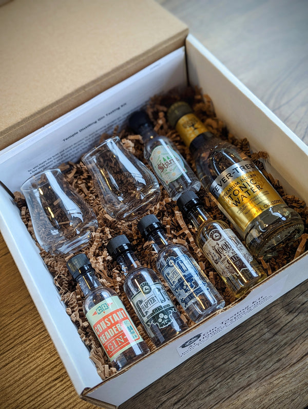 Gin Tasting Kit AtHome Experience Temple Distilling Company