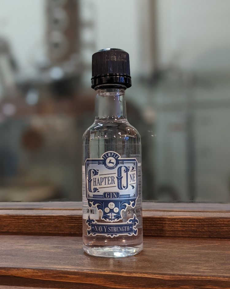 Chapter One Navy Strength Gin - 50ml short story