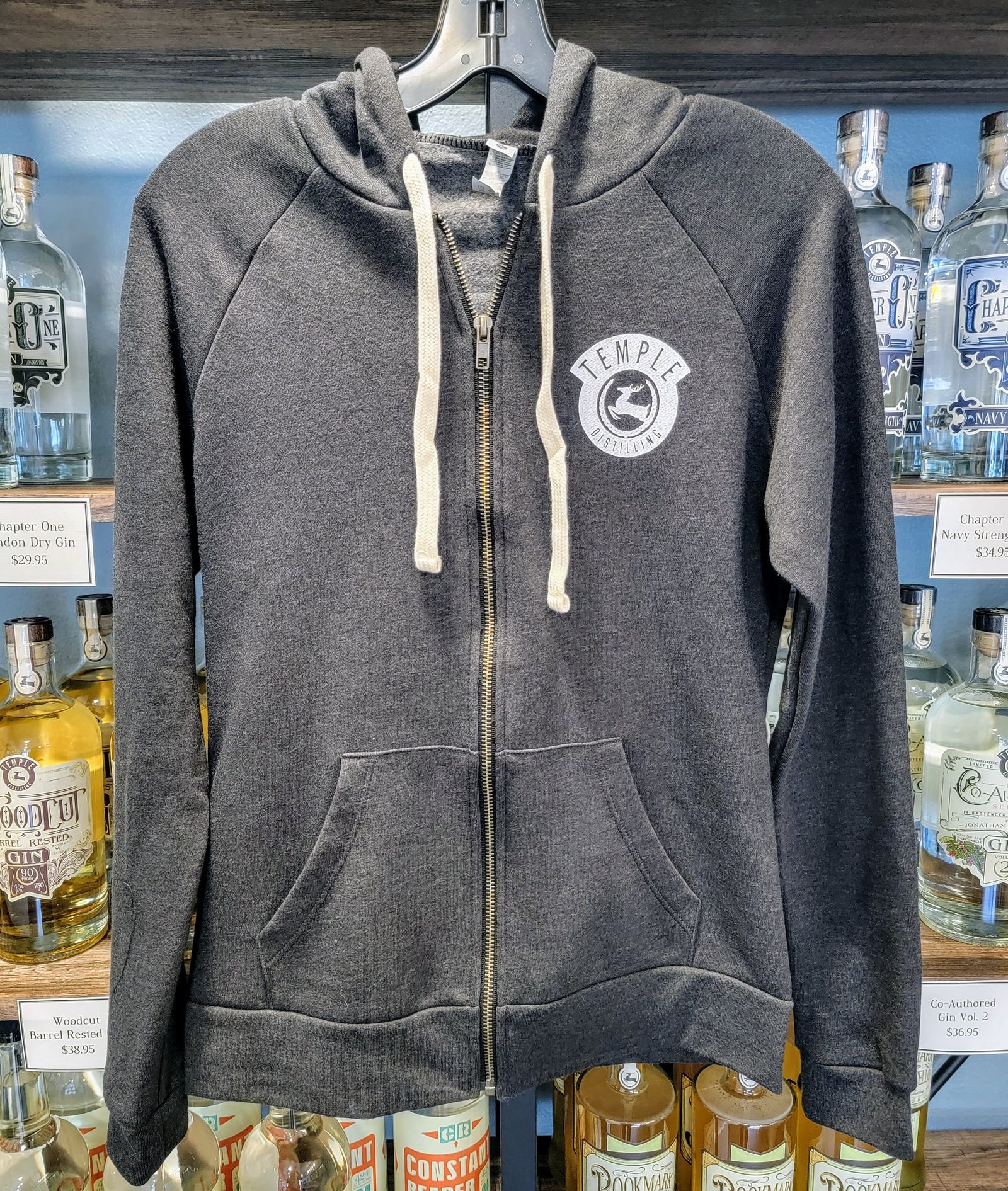 Temple Distilling Ladies Hoodie