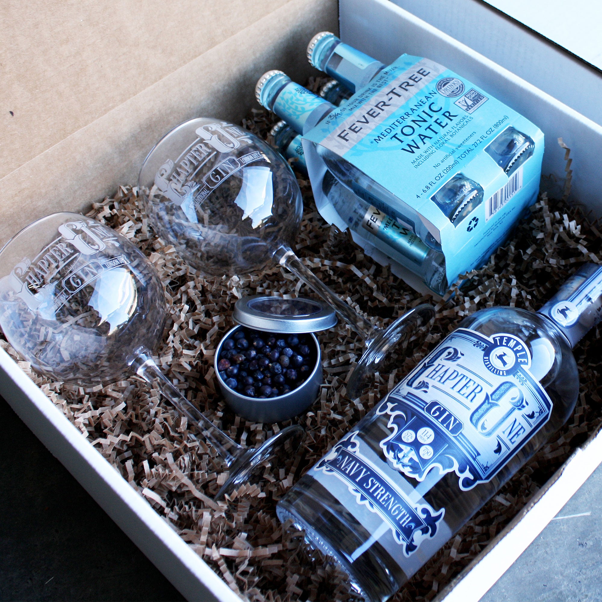 Gin & Tonic Gift Set - Navy Strength - Temple Distilling Company